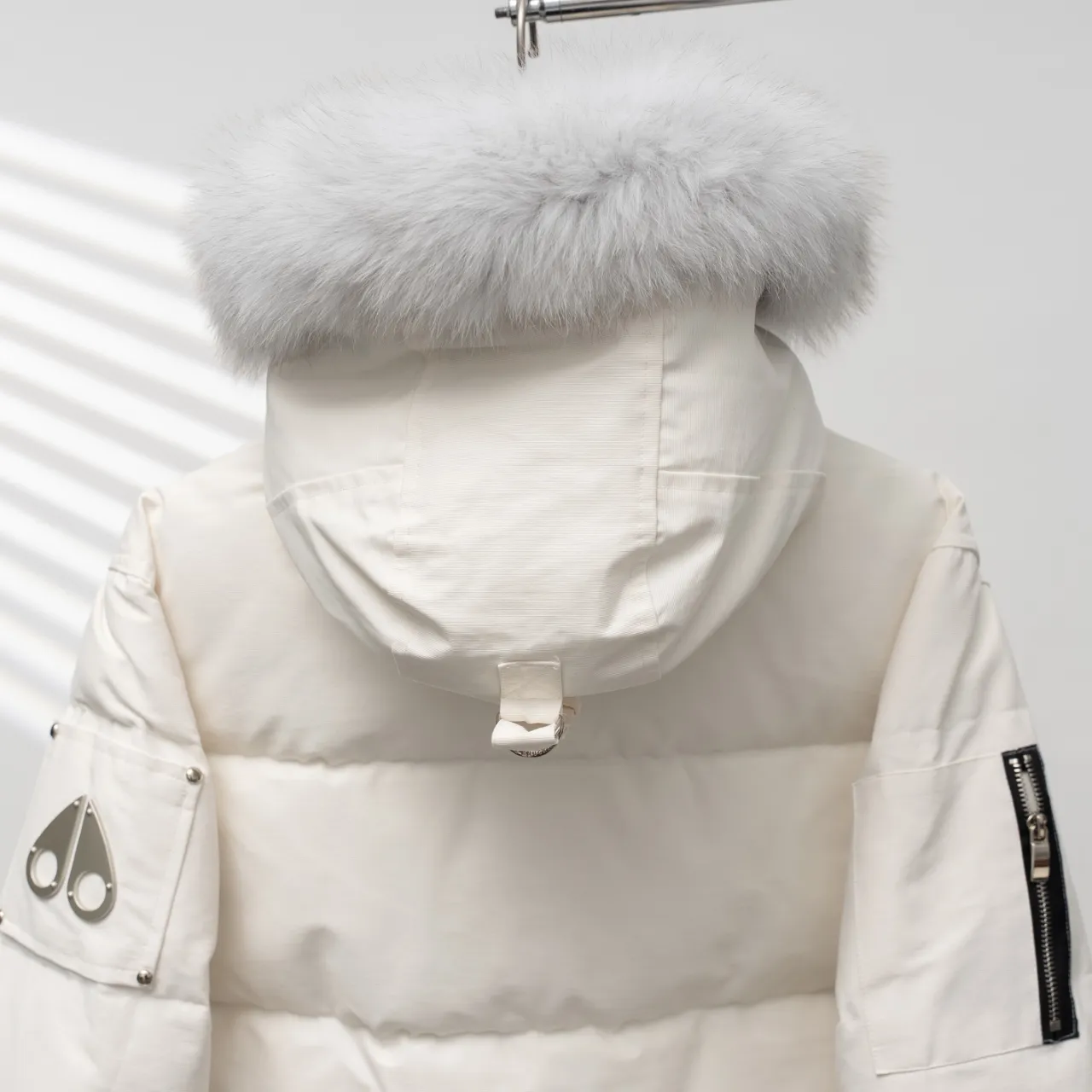 MOOSE KNUCKLES 06 ： White Size：S-XXL